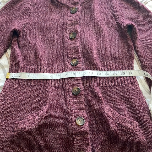 Y2k MERONA MULBERRY PURPLE LONG SWEATER SIZE XXL (MEDIUM) JUNIORS - Picture 7 of 9